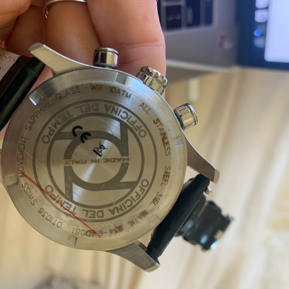 Officina del Tempo 'Business' Watch OT1033 Black - Picture 9 of 9